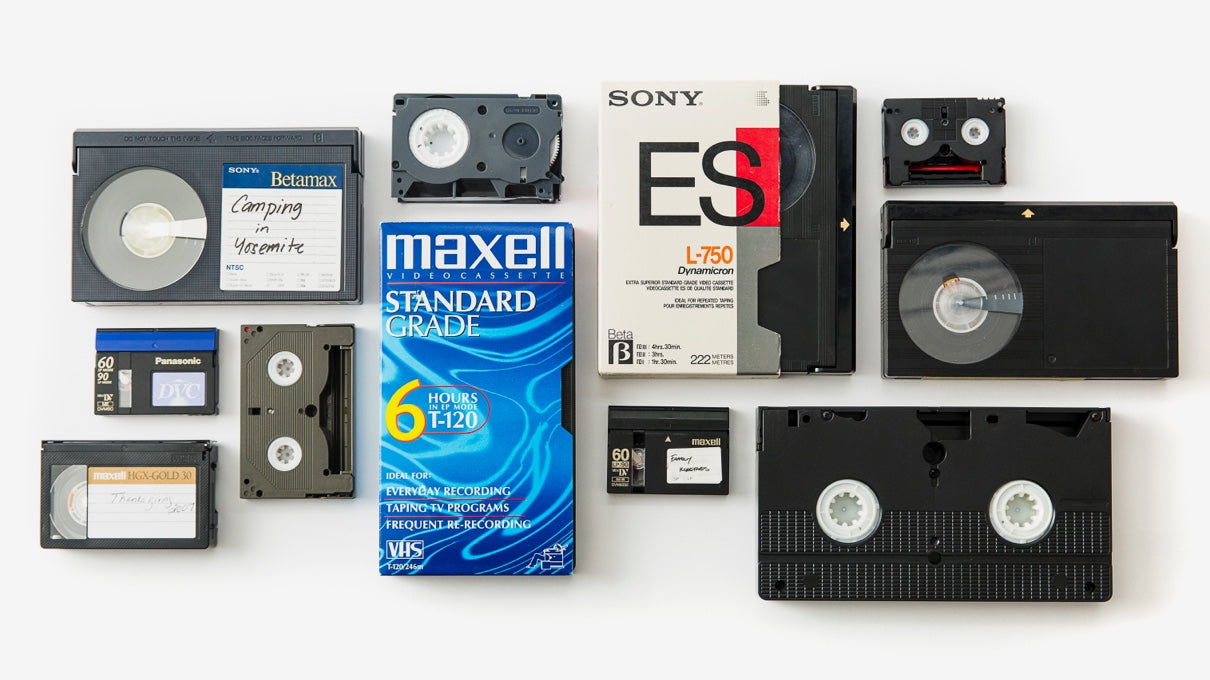 Transfer Convert your old VHS tapes into DIGITAL files 
